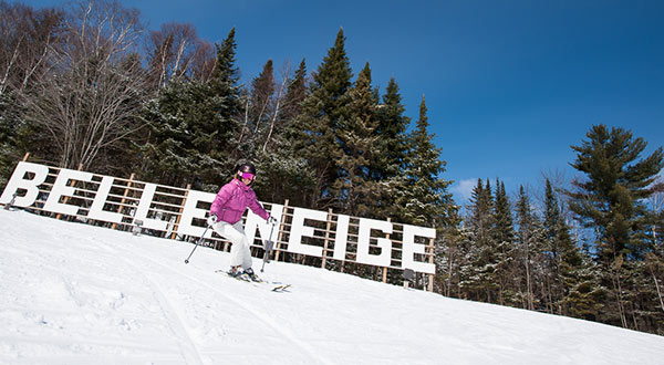 Station Belle-Neige, photo Alain Denis